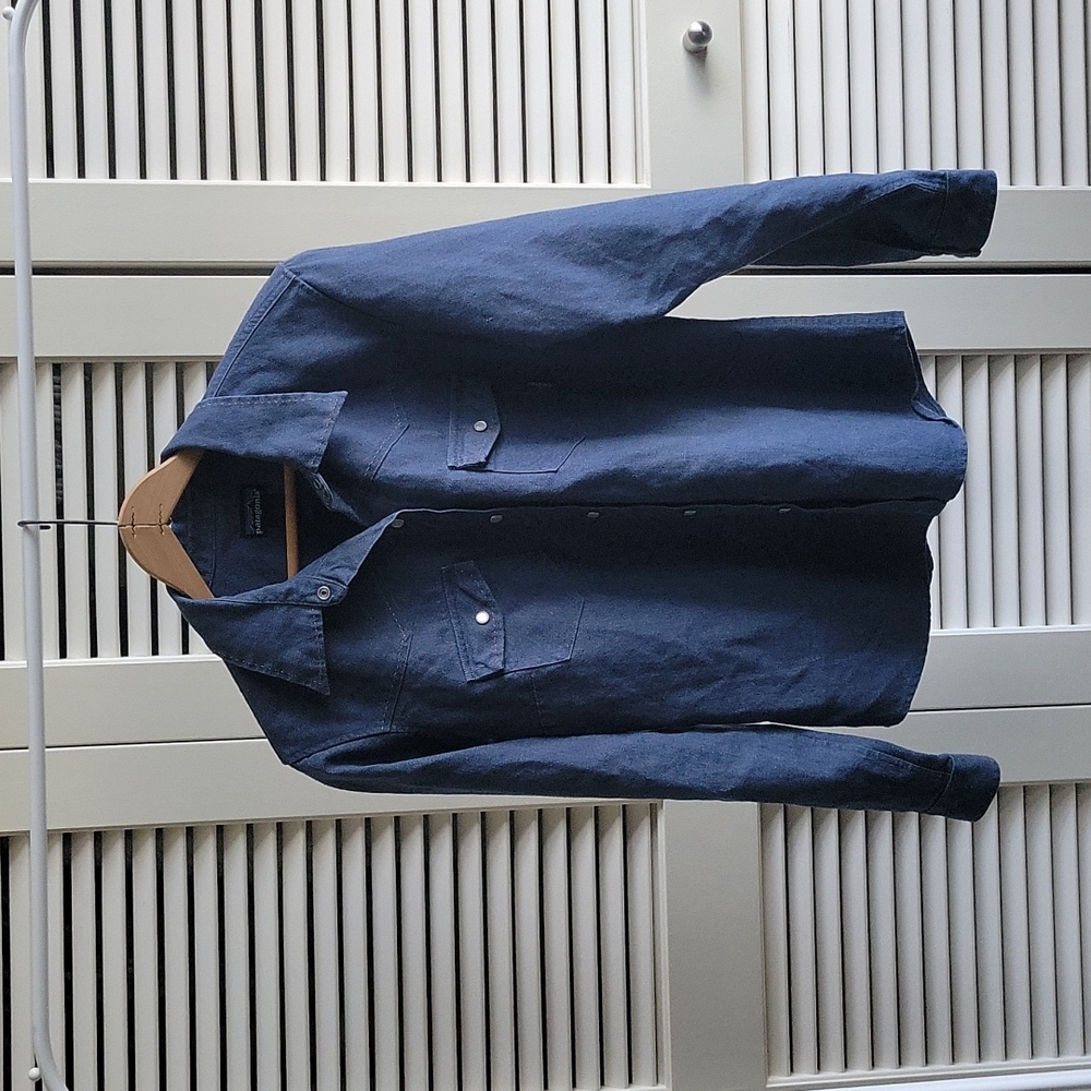 Patagonia Hemp Pearl Snap Button Down